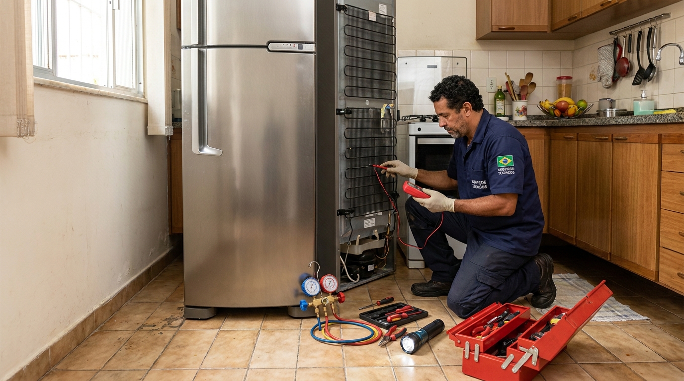 Manutenção na refrigeração em Blumenau-SC
